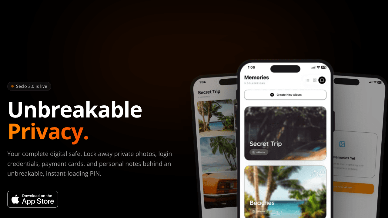 Seclo website screenshot
