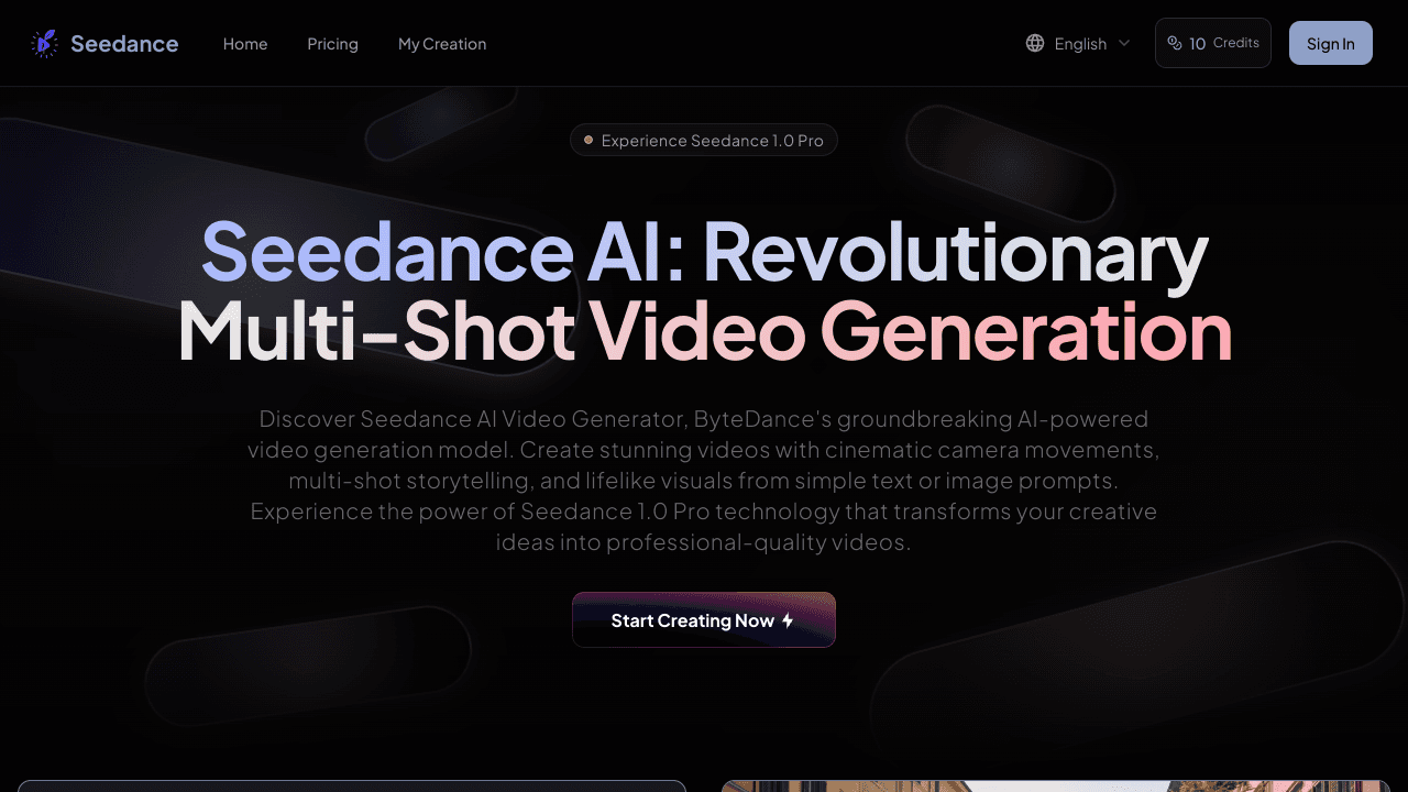 Seedance 1.0 Pro