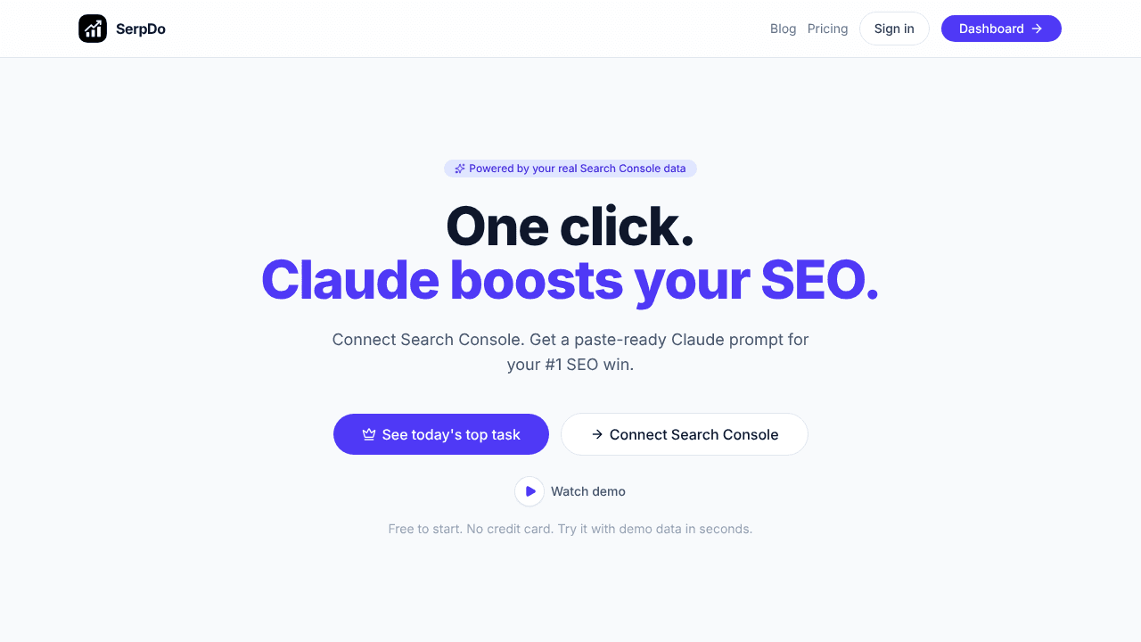 SerpDo website screenshot
