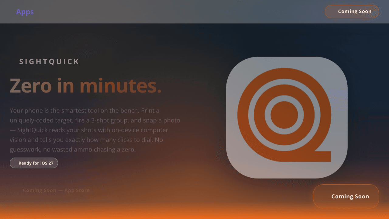 SightQuick website screenshot