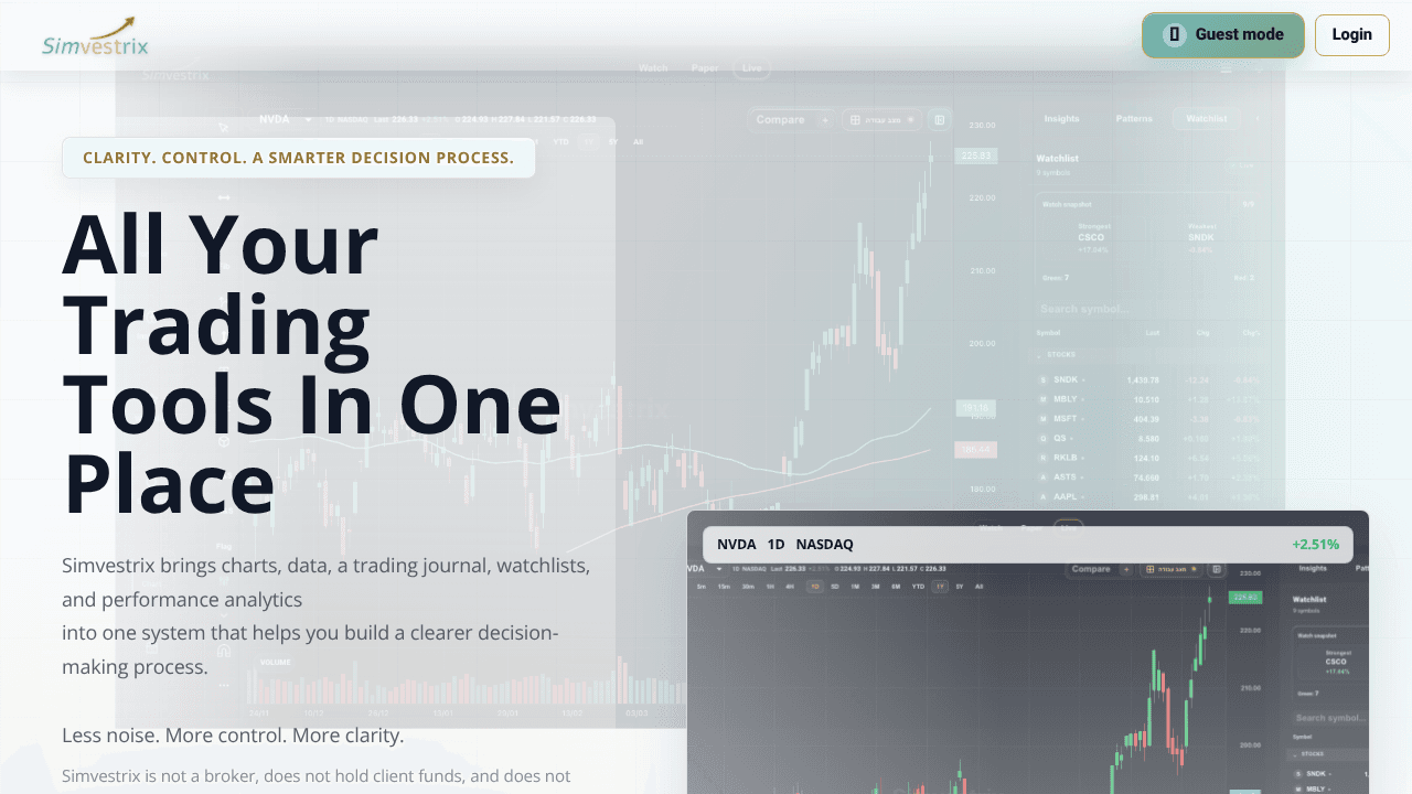 Simvestrix website screenshot