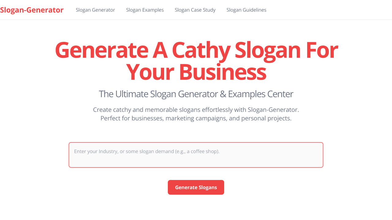 Slogan Generator