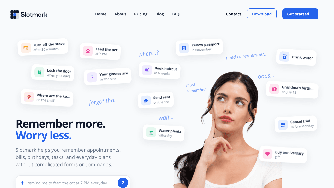 Slotmark website screenshot