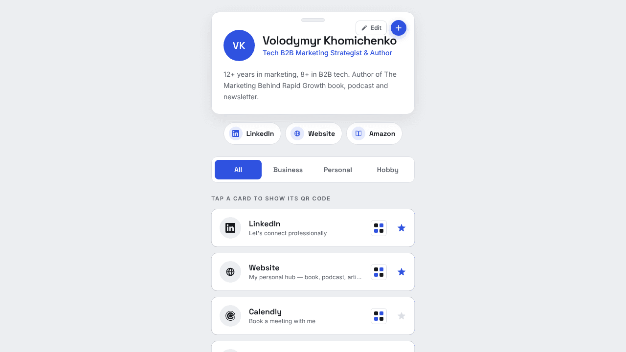 Smart Networking website screenshot
