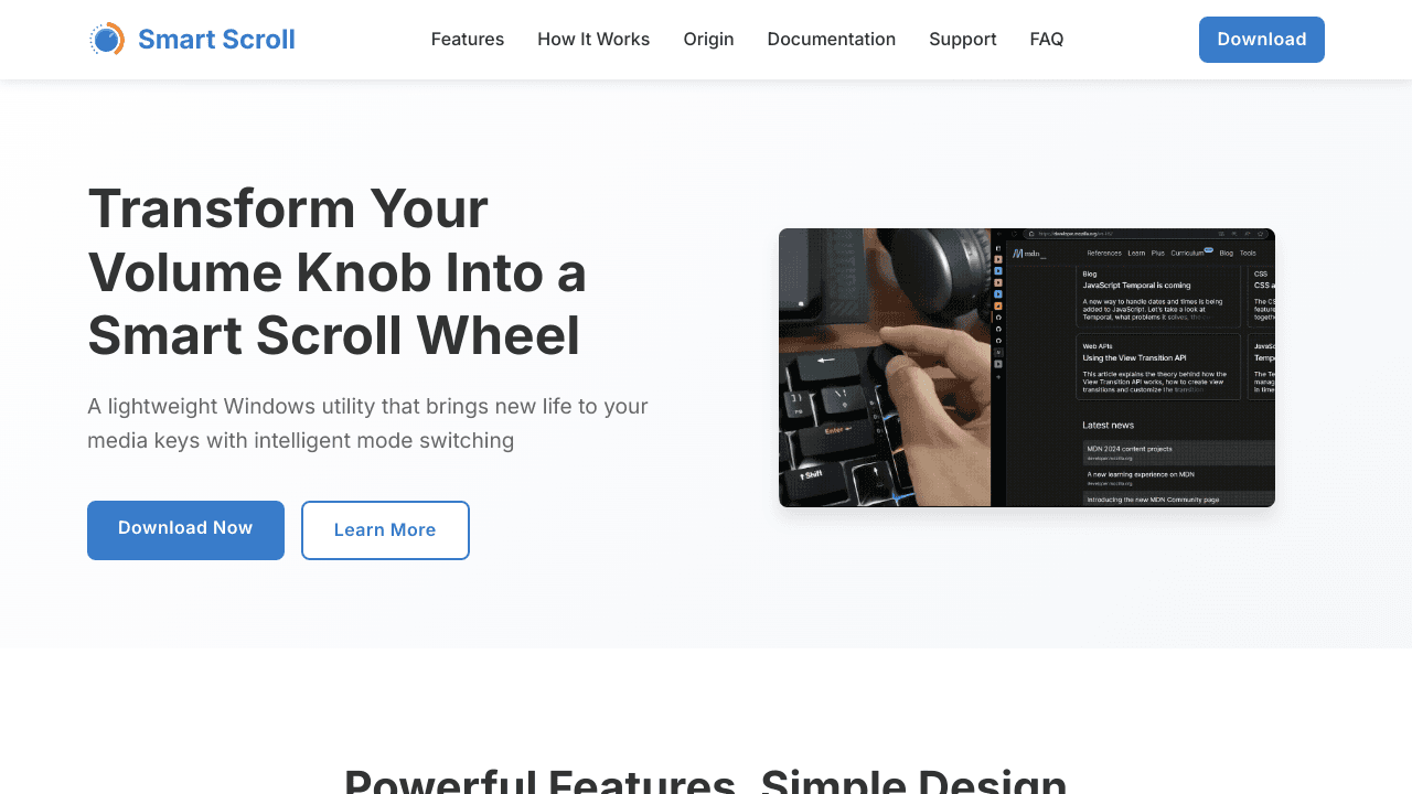 Smart Scroll