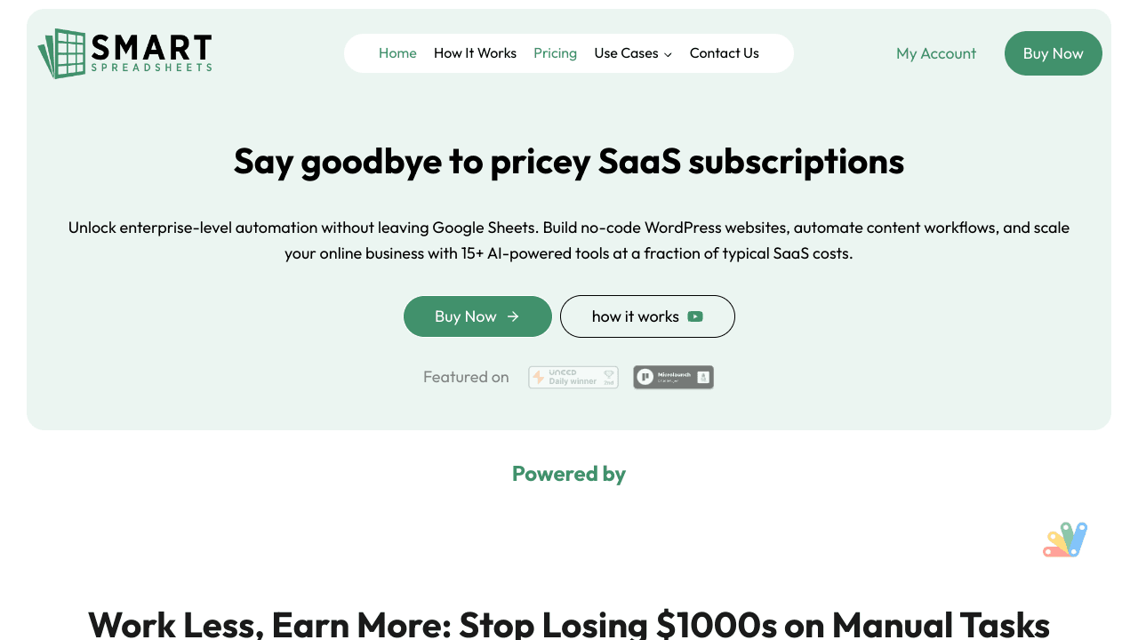 Smartspreadsheets