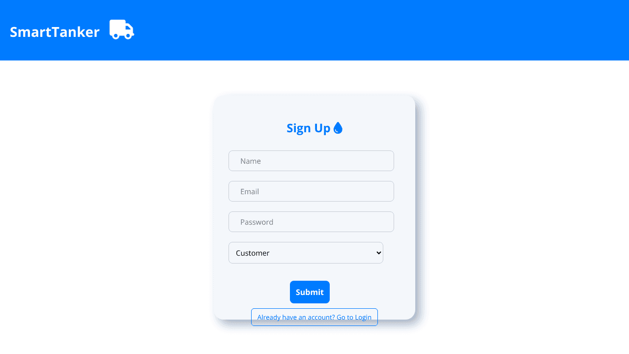 SmartTanker website screenshot