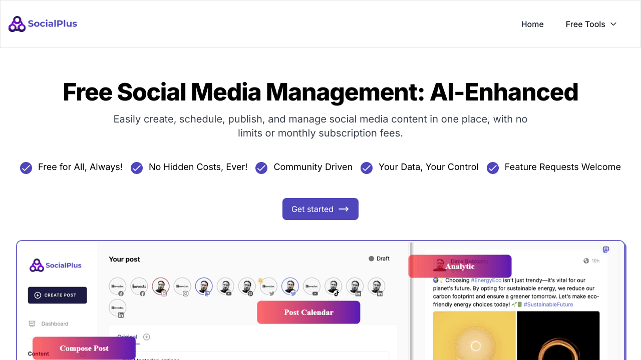 SocialPlus AI
