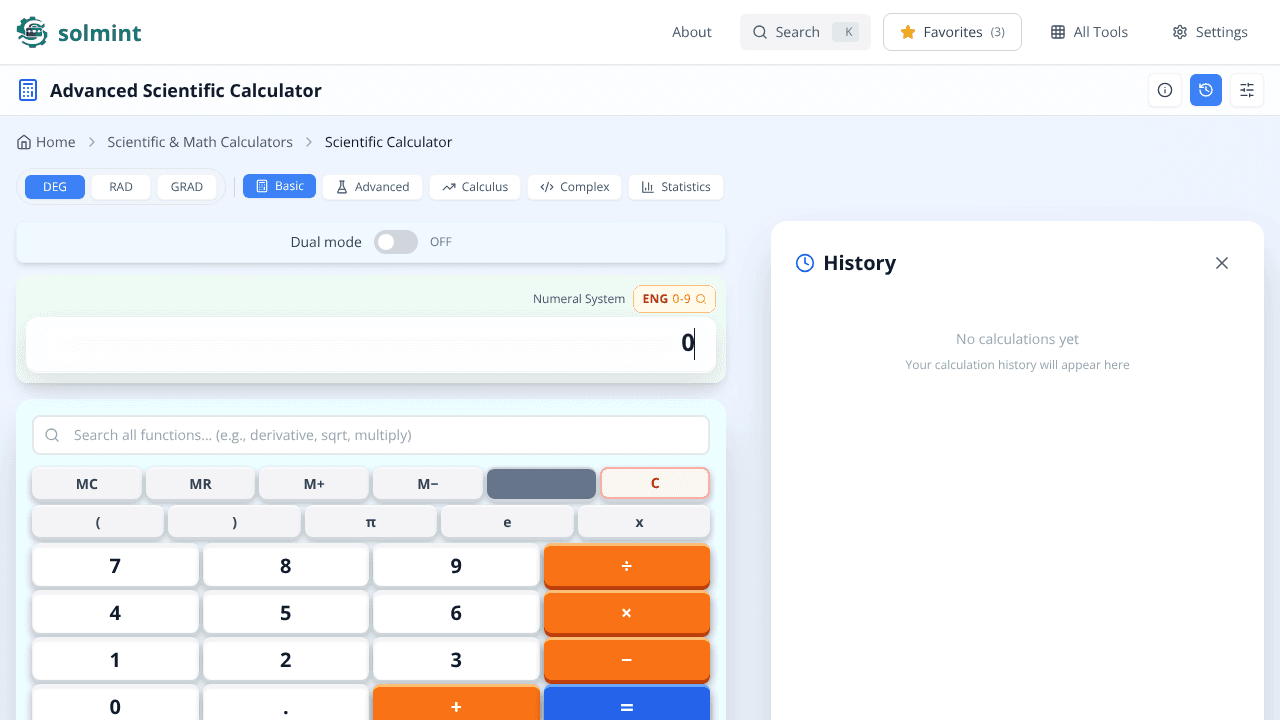 Solmint website screenshot