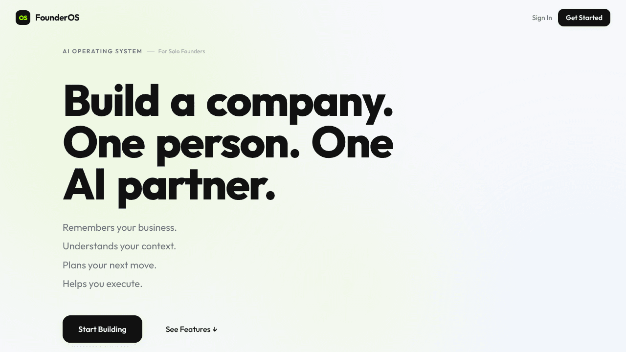Soloforge website screenshot