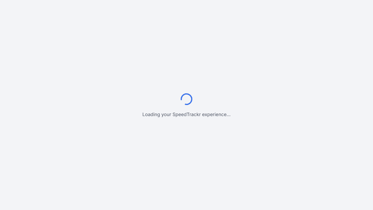 SpeedTrackr