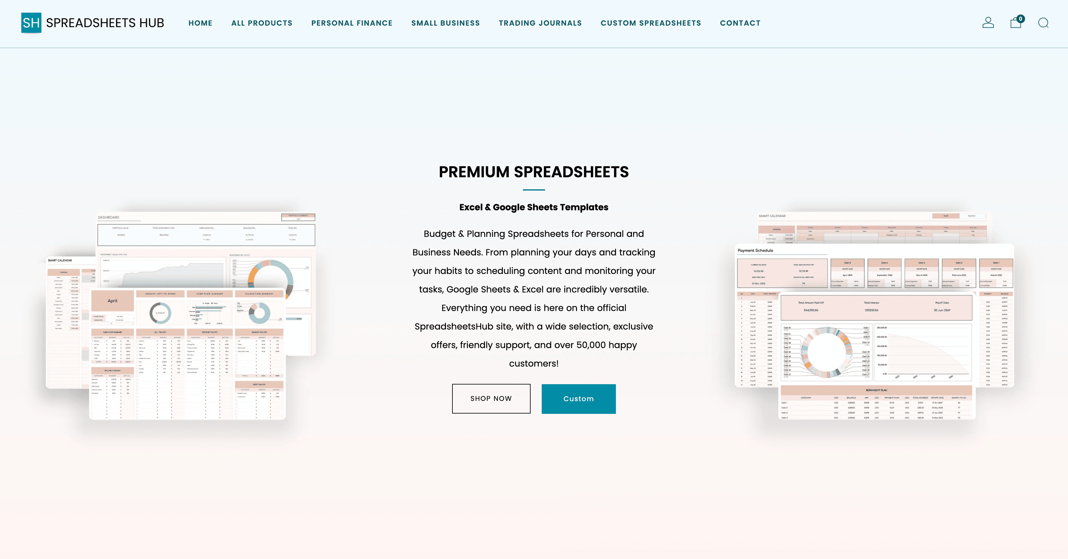 Spreadsheets Hub