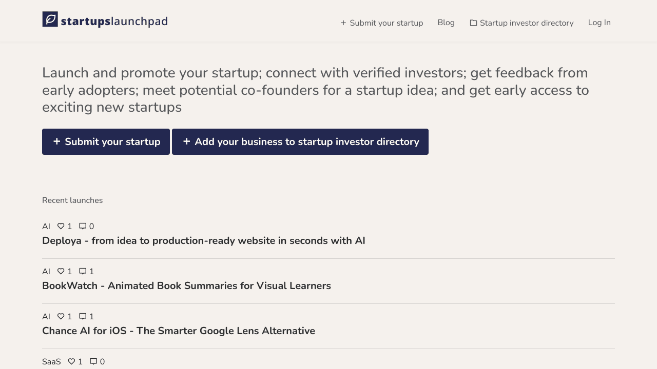 Startups Launchpad
