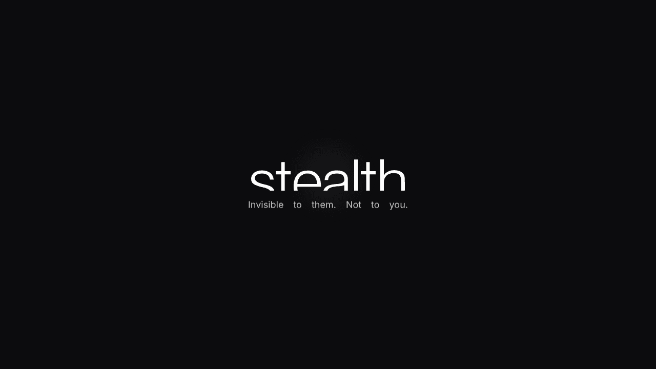 StealthAI website screenshot