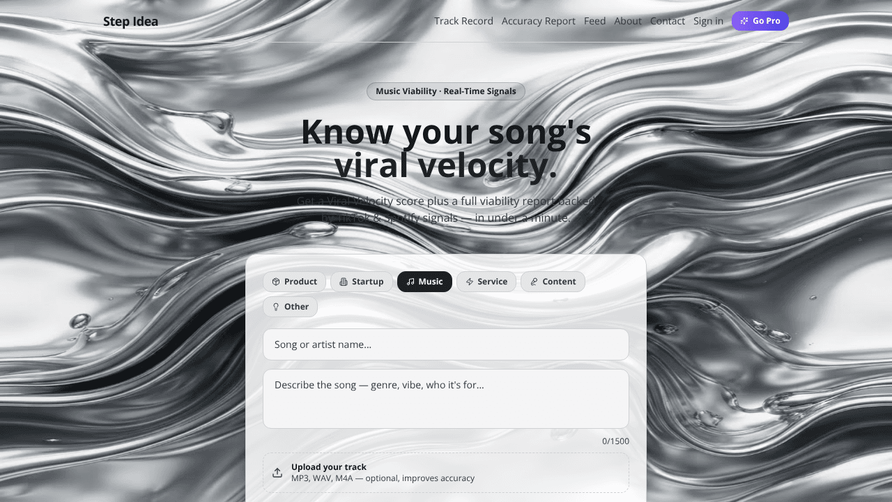 stepidea website screenshot
