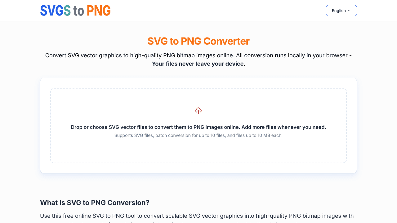 SVG to PNG website screenshot