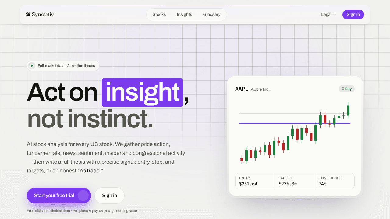 Synoptiv website screenshot