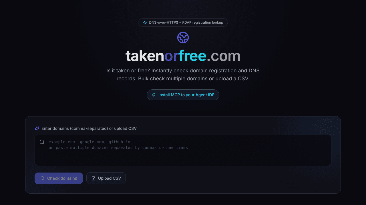 takenorfree.com website screenshot