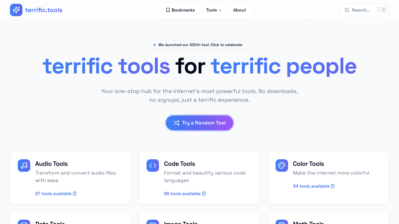 terrific.tools