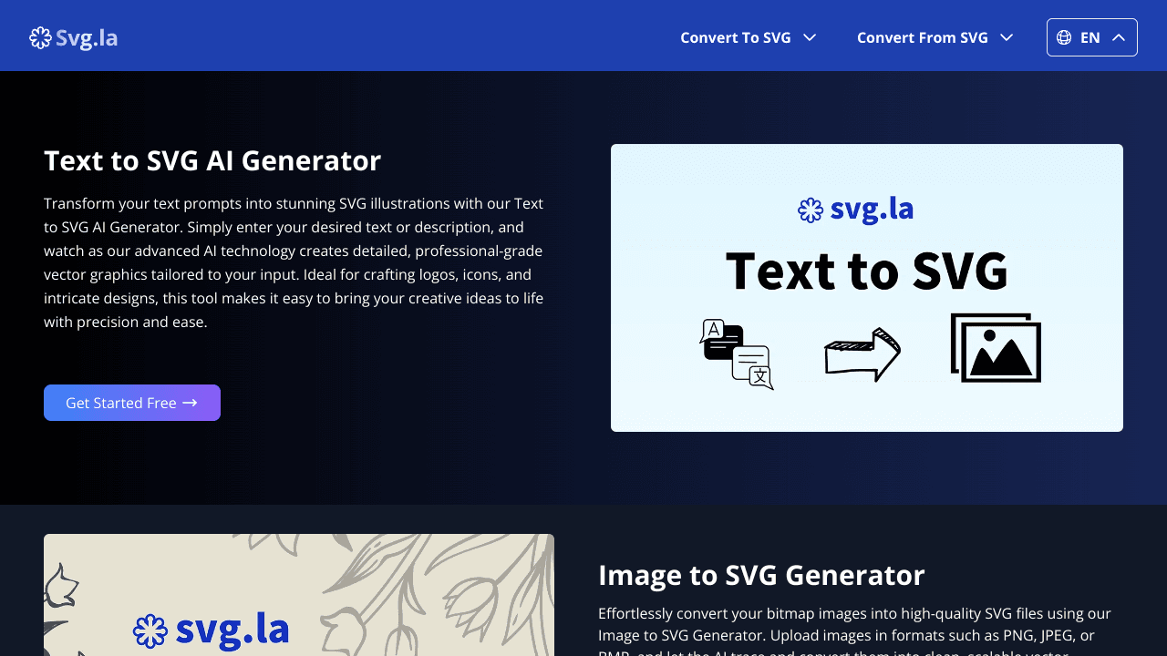 Text to SVG AI Generator