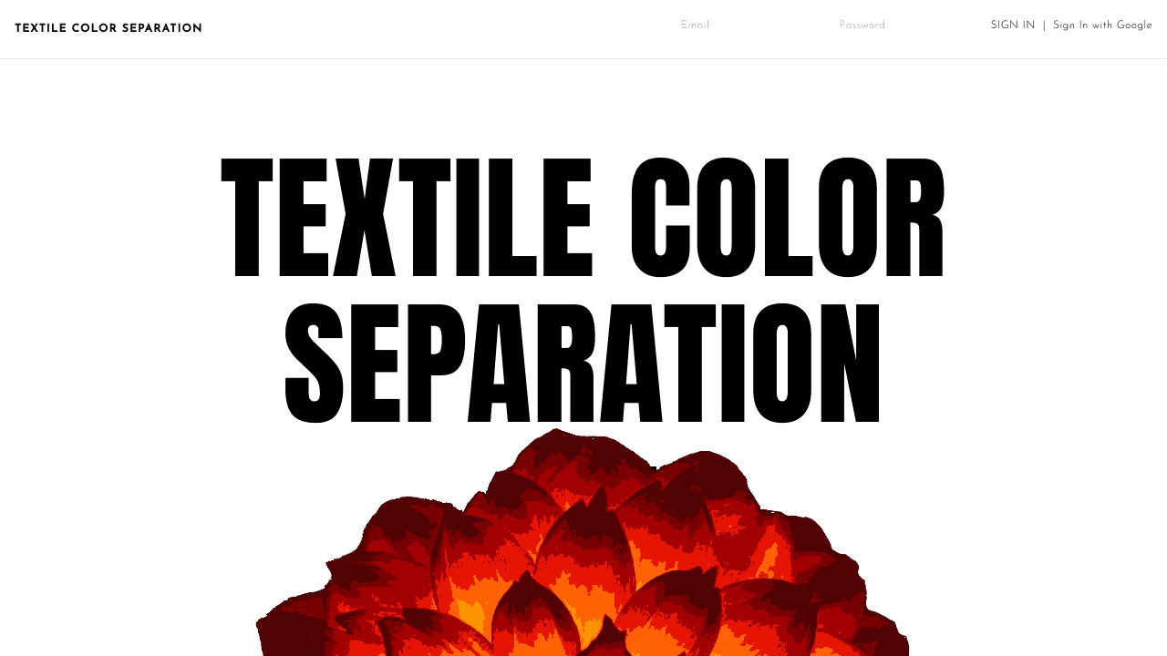 Textile Color Separation
