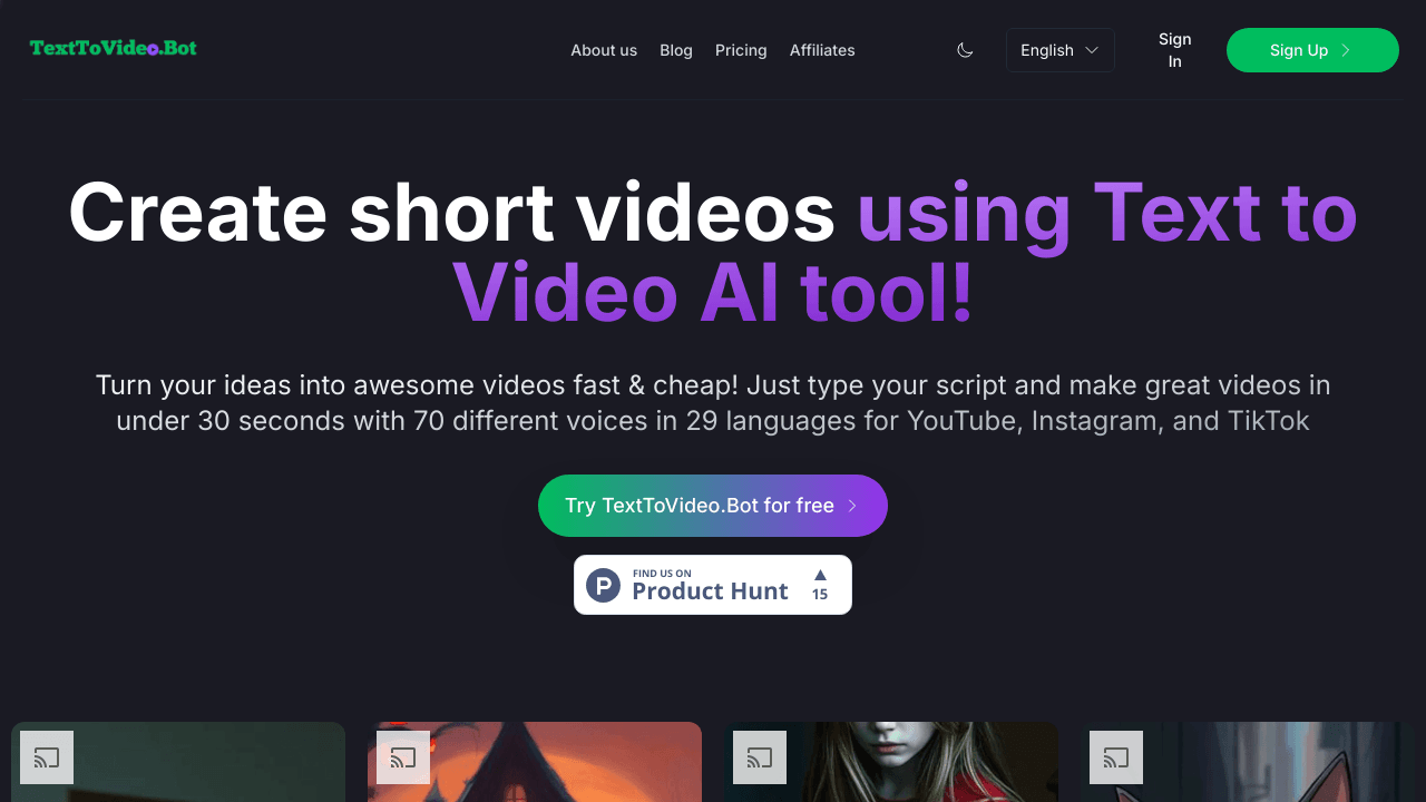 TextToVideo.Bot