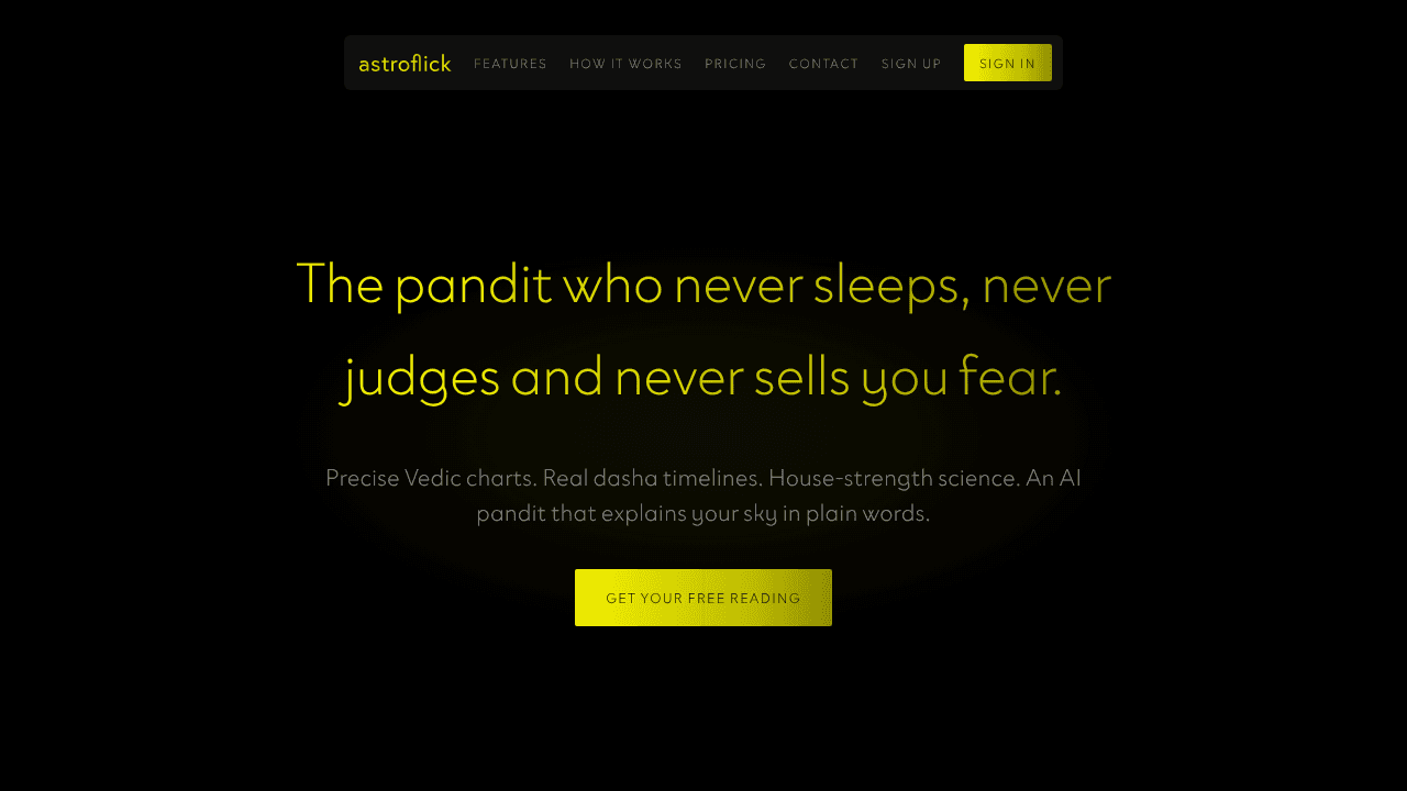 The Astrology Solved website screenshot
