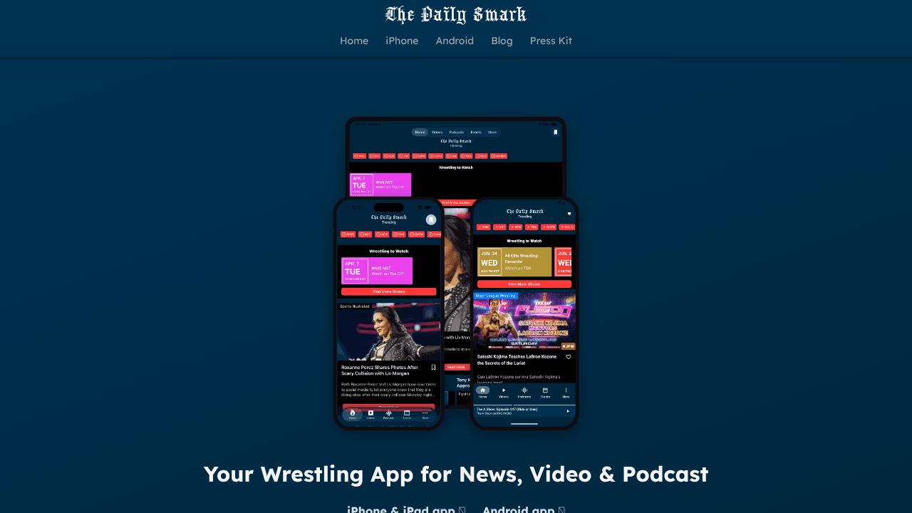 The Daily Smark website screenshot