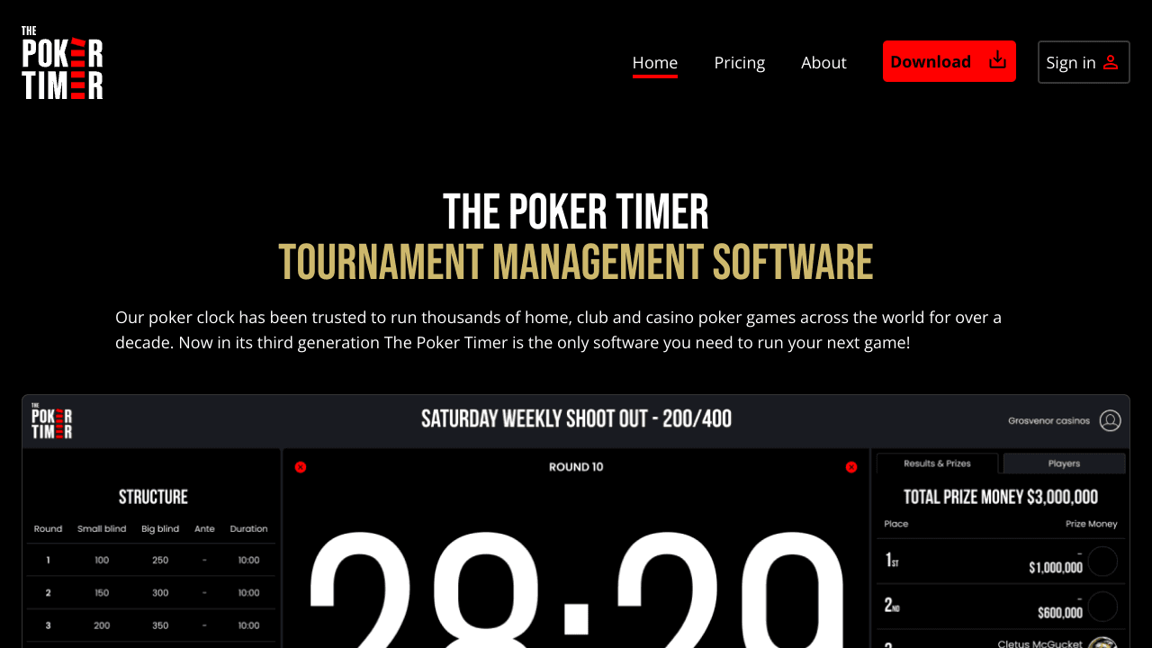 The Poker Timer