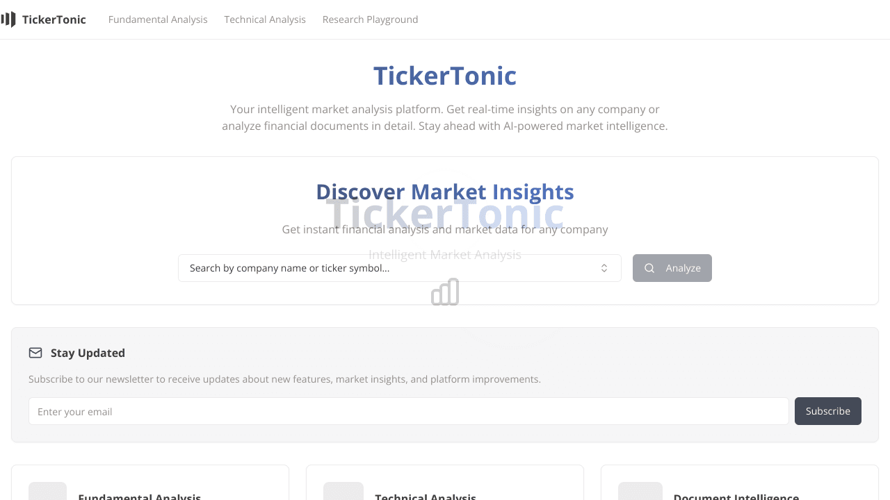 TickerTonic