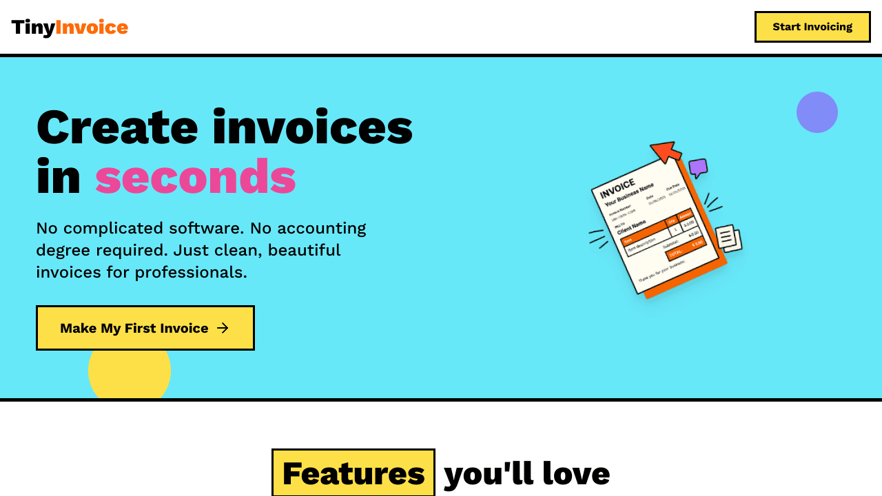 Tiny Invoice