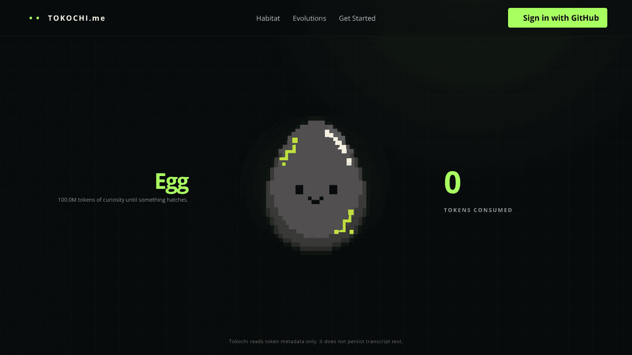 Tokochi website screenshot