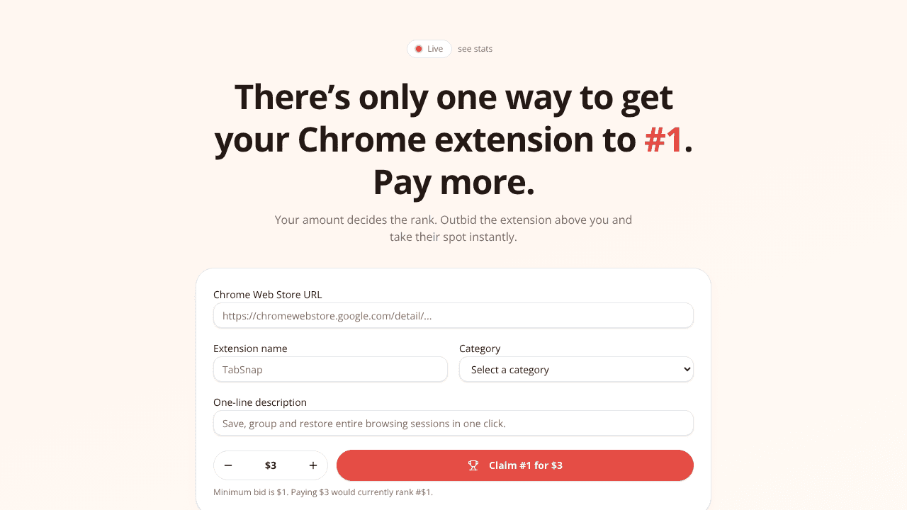 TopExtension.lol website screenshot