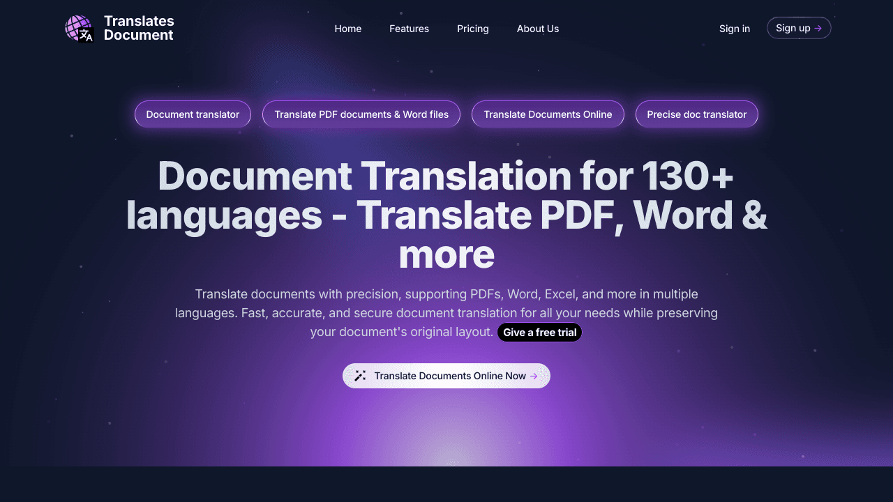 TranslatesDocument