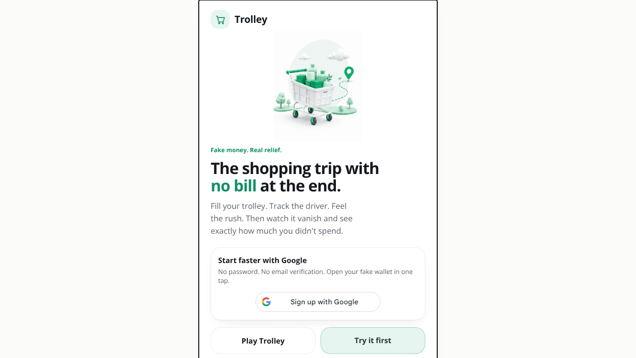 Trolley website screenshot