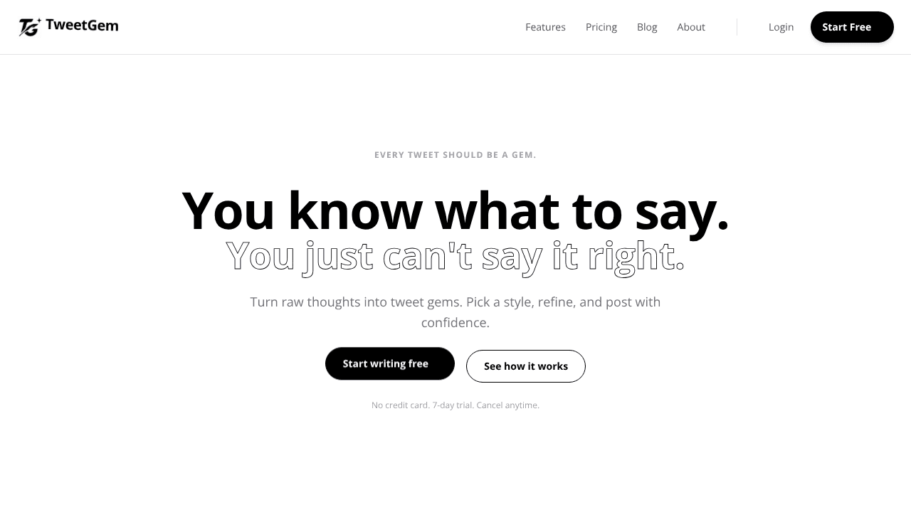 TweetGem website screenshot