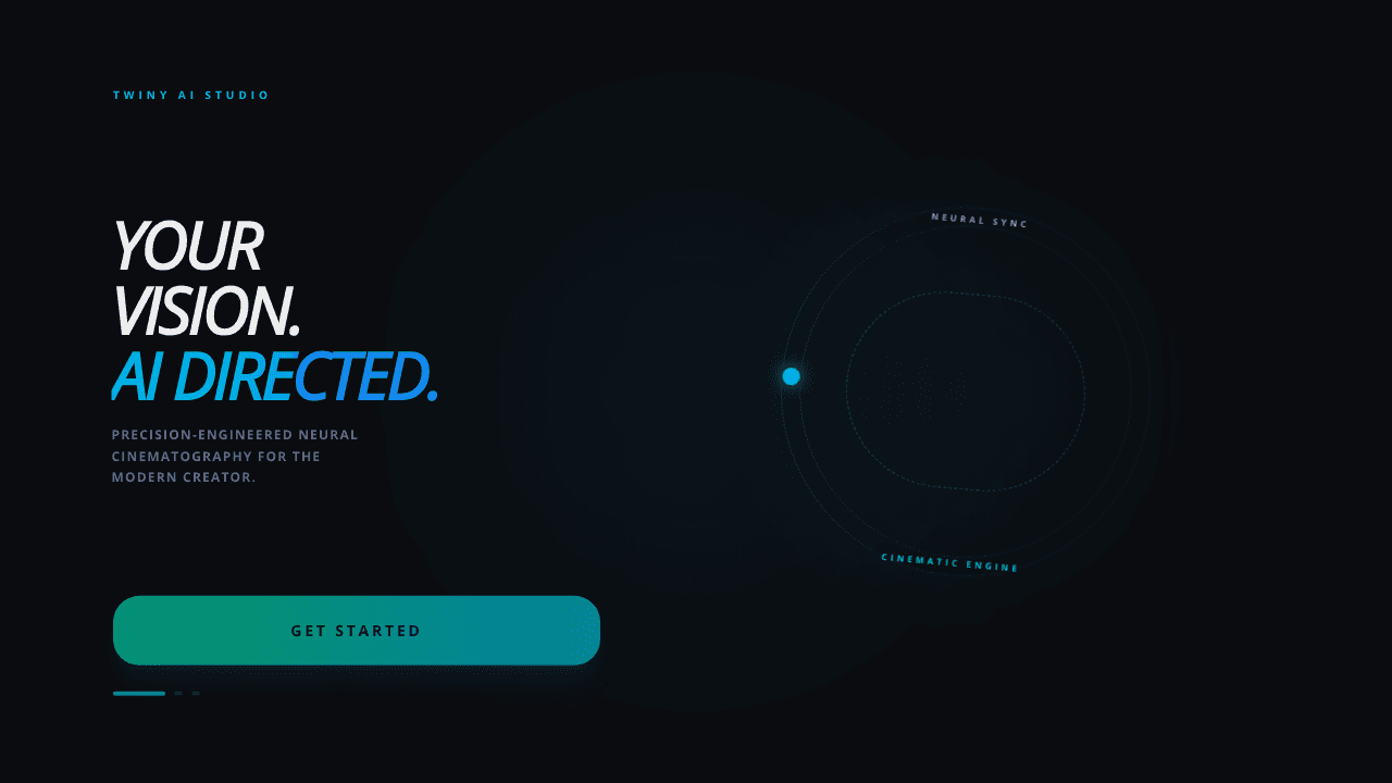 Twiny AI Studio website screenshot