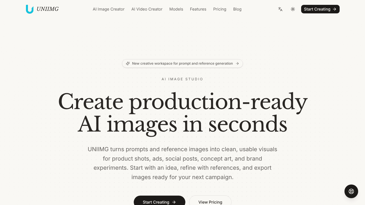 UNIIMG website screenshot