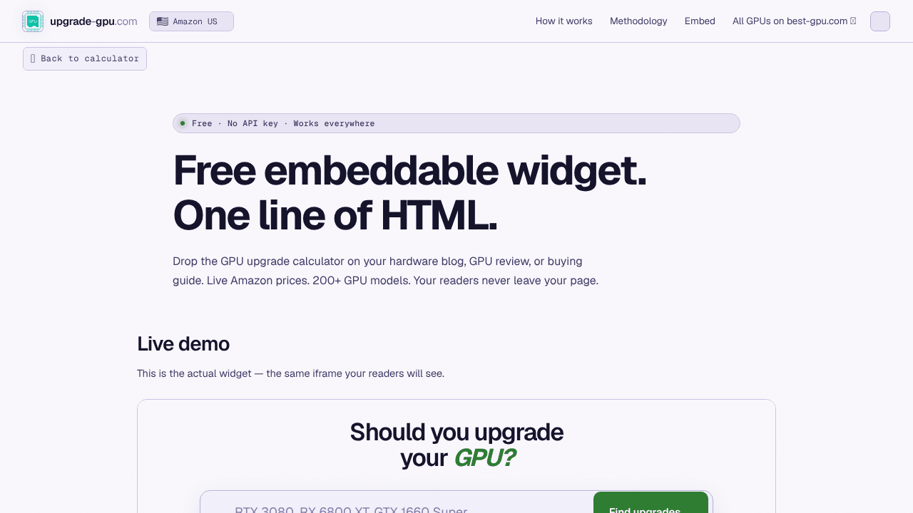 upgrade-gpu.com website screenshot