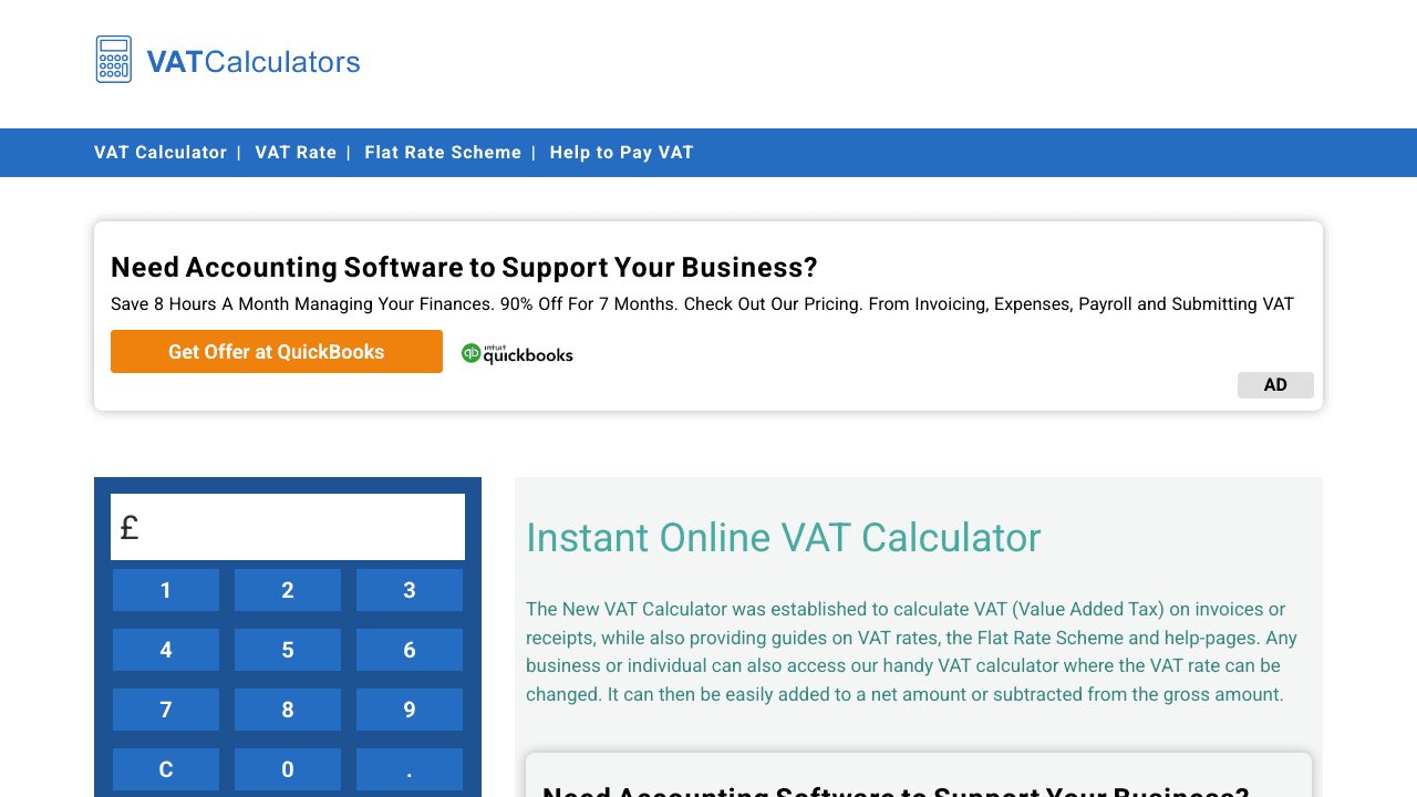 VAT Calculator for International Trade