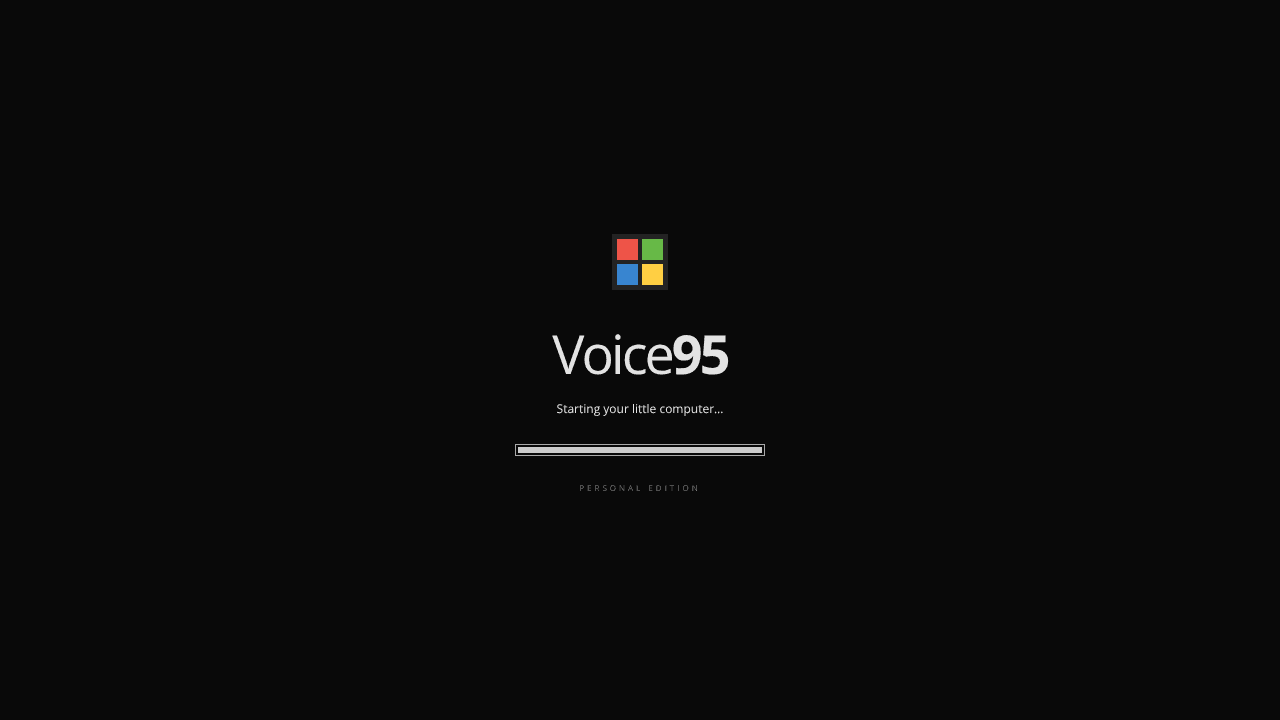 Voice95 website screenshot