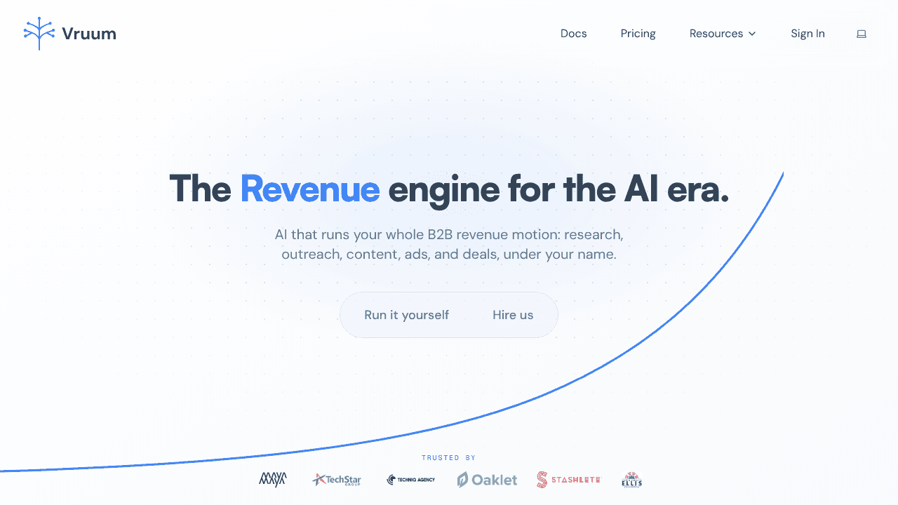 Vruum website screenshot