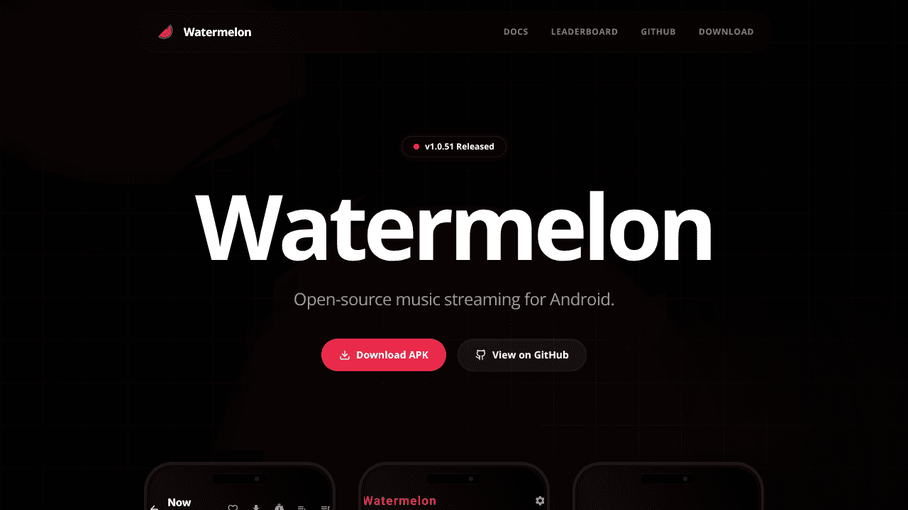 Watermelon Music website screenshot