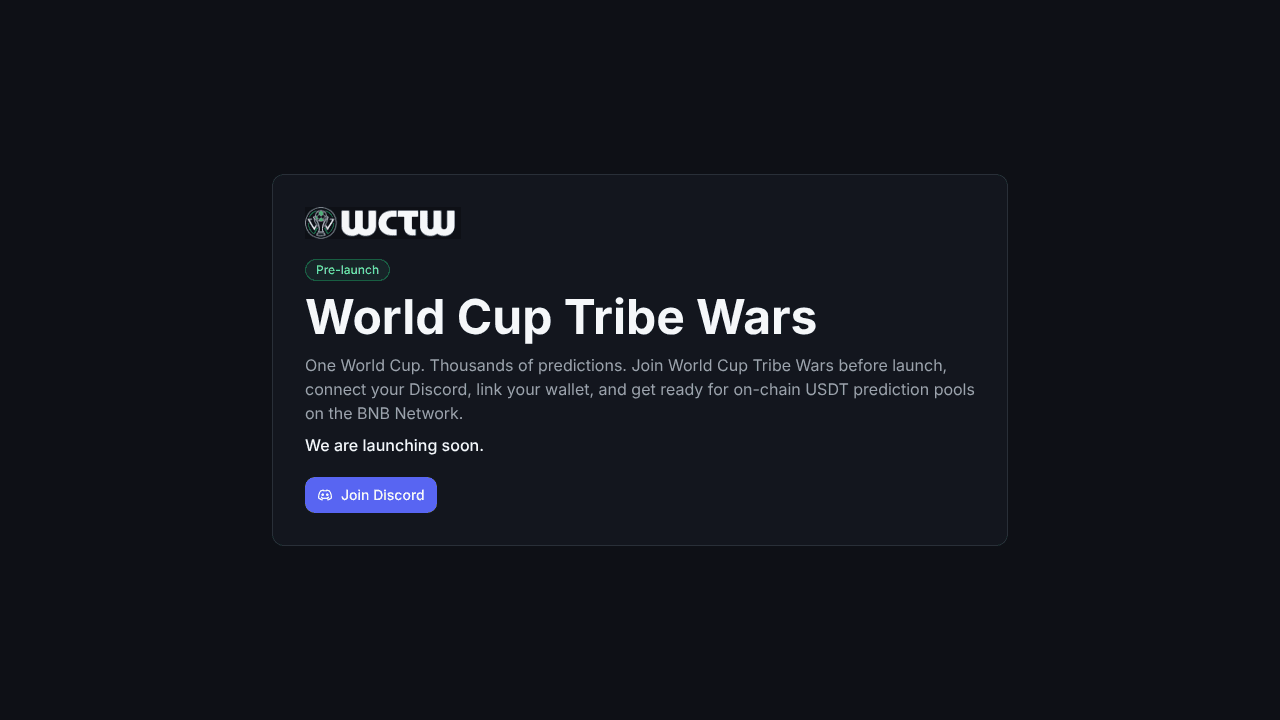 WCTW.GG website screenshot