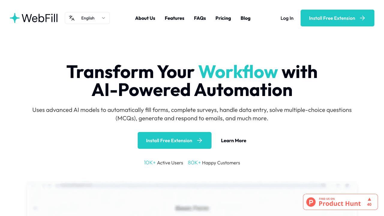 WebFill