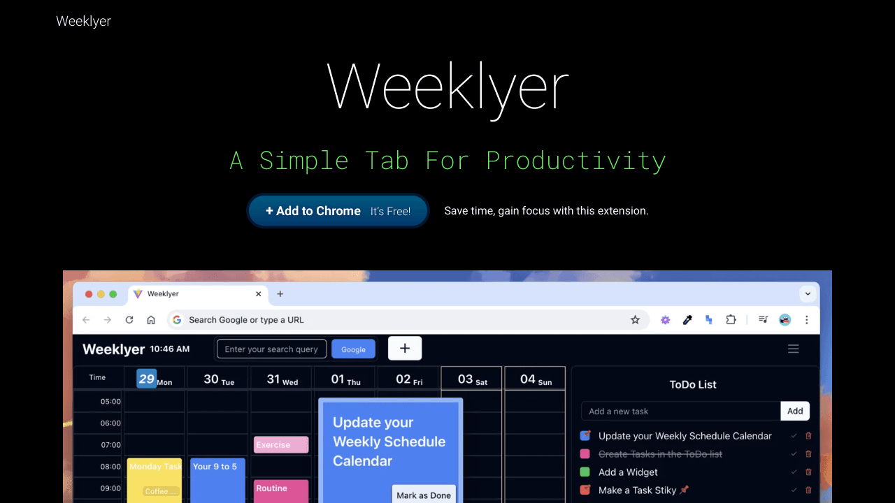 Weeklyer