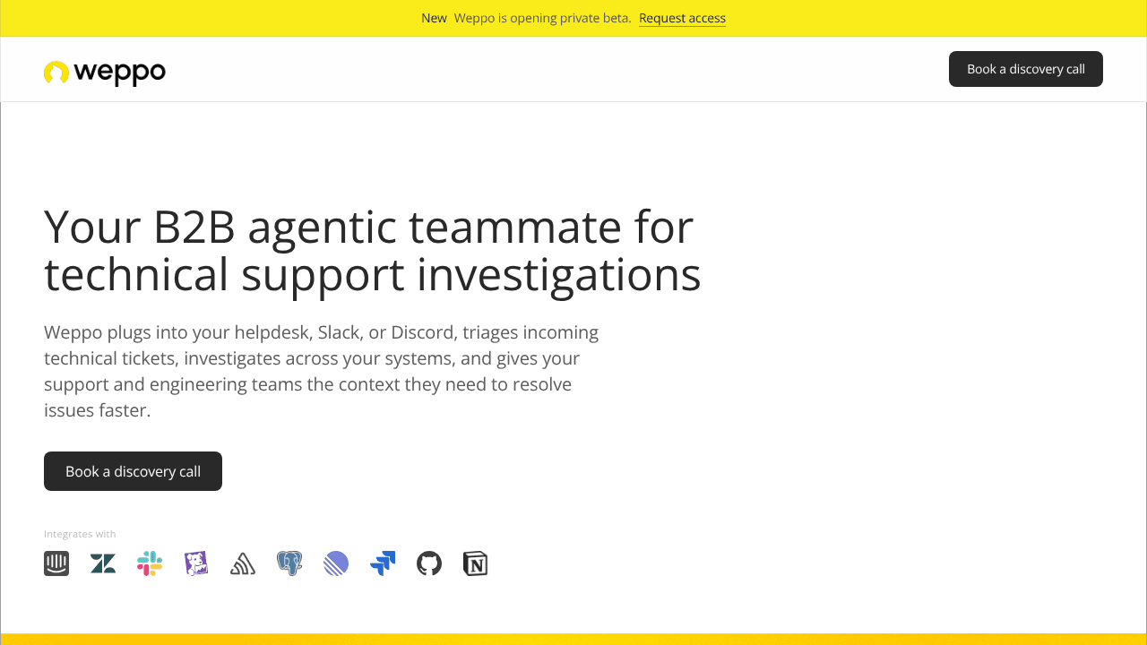 Weppo website screenshot