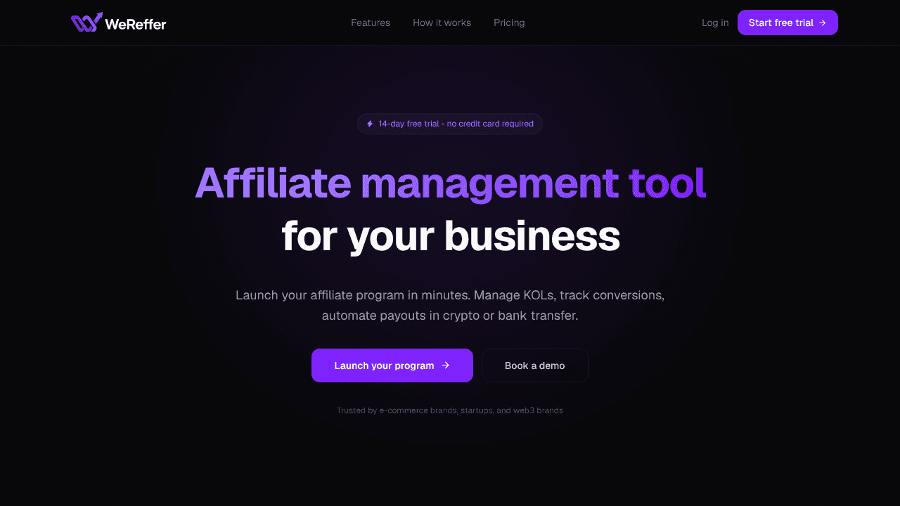 WeReffer website screenshot