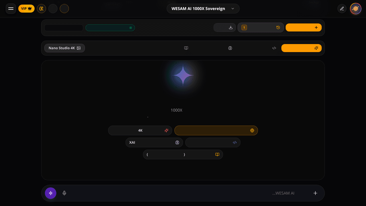 WESAM AI website screenshot