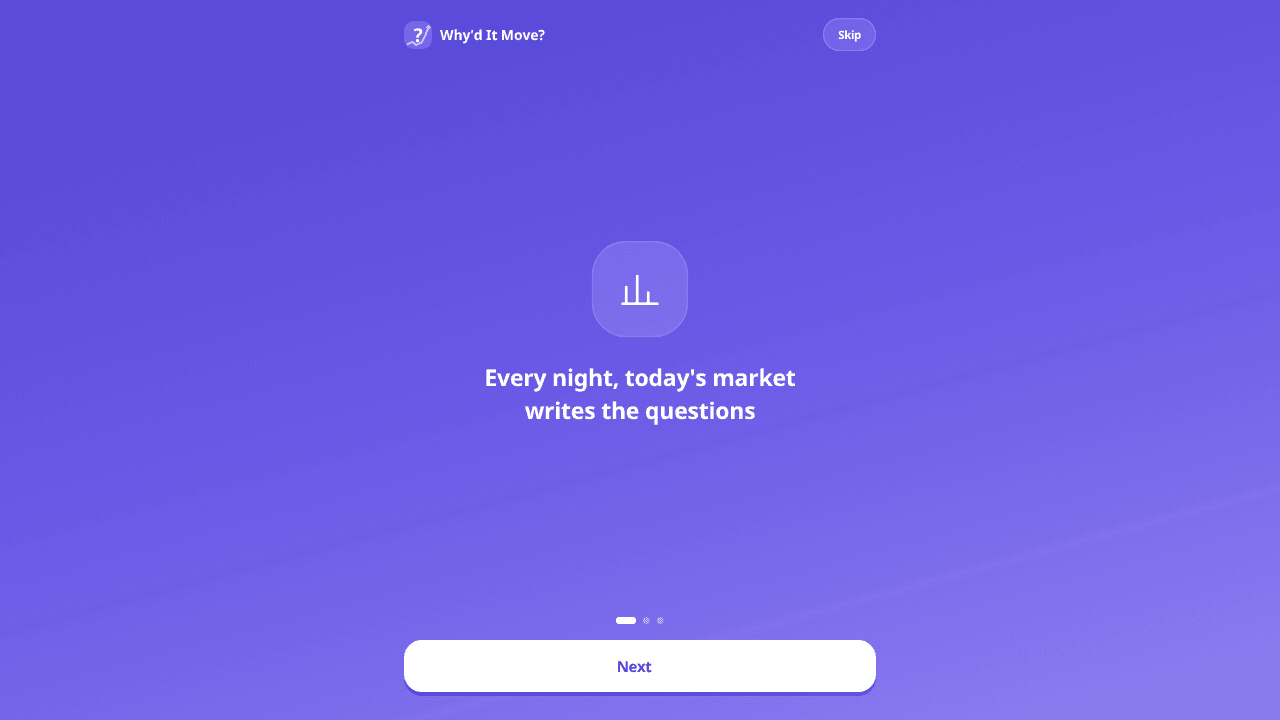 Why'd It Move? website screenshot